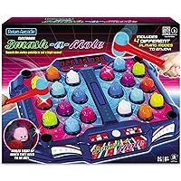 Merchant Ambassador Retro Arcade: Electronic Smash-A-Mole - Tabletop Game, Moles Light Up, 4 Playing Modes, 1-2 Players, Ages 6+