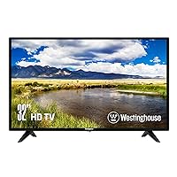 Westinghouse 32 Inch TV, 720p HD LED Small Flat Screen TV with HDMI, USB, VGA, & V-Chip Parental Controls, Non-Smart TV or Monitor for Home, Kitchen, RV Camper, or Office