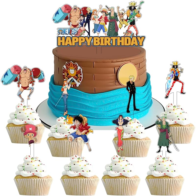 AONUOWE 78 pieces My Hero Academia Birthday Party Supplies, Anime  Decorations Set Including Banner, Cake Toppers, Cupcake Toppers Colorful  Balloons and Stickers price in Saudi Arabia | Amazon Saudi Arabia |  supermarket kanbkam