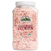 Himalayan Chef Himalayan Pink Salt 80oz (2.26kg), Non-GMO, Kosher, Coarse Grain, Nutrient and Mineral Dense for Health, Gourmet Pure Crystal Pink Salt for Grinder