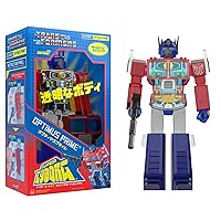 Super7 Transformers Optimus Prime﻿ (Shattered Glass Purple) 11 in Super Cyborg Action Figure Classic Collectibles and Retro Toys