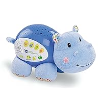 Baby Lil' Critters Soothing Starlight Hippo, Blue Small
