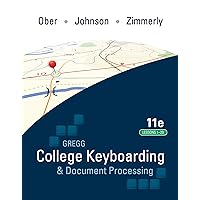 Gregg College Keyboarding & Document Processing (GDP); Lessons 1-20 text Gregg College Keyboarding & Document Processing (GDP); Lessons 1-20 text eTextbook Spiral-bound Textbook Binding