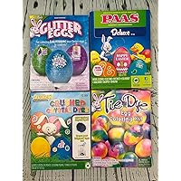 Paas and Easter Unlimited Easter Egg Decorating Kit Variety Pack - 4 Random Deluxe Egg Coloring Kits with Tools and Dye Tablets, No Duplicates (Easter Egg Decorating Supplies).