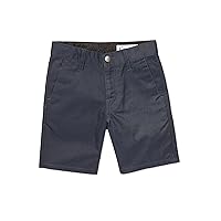 Volcom Frickin Chino Shorts (Big Little Boys Sizes), Dark Navy 1, 6