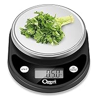 Ozeri Pronto Digital Multifunction Kitchen and Food Scale,Silver on Black