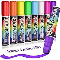  Glass Pen Window Marker: Liquid Chalk Markers for Glass, Car  Marker or Mirror Pen with Washable Paint - Car Windows, Storefront Window,  Wedding, Parade, Party & Holiday Decorations (White, Fine Tip) 