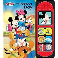Disney Mickey & Friends – The Perfect Day 7-Button Interactive Sound Book – Mickey Mouse, Minnie Mouse, and More! - PI Kids Disney Mickey & Friends – The Perfect Day 7-Button Interactive Sound Book – Mickey Mouse, Minnie Mouse, and More! - PI Kids Board book