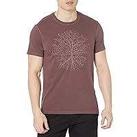 John Varvatos Men's Short Sleeve Graphic Tee Peace Tree