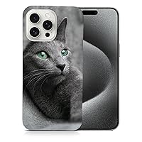 Russian Blue CAT 2 Phone CASE Cover for Apple iPhone 15 PRO MAX