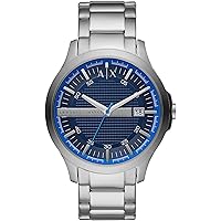 Armani Exchange Mens Analogue Quartz Watch with Stainless Steel Strap AX2408