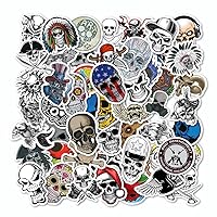 50pcs Collection Skulls Decals Stickers Supernatural Head Snake Beast Pack 2