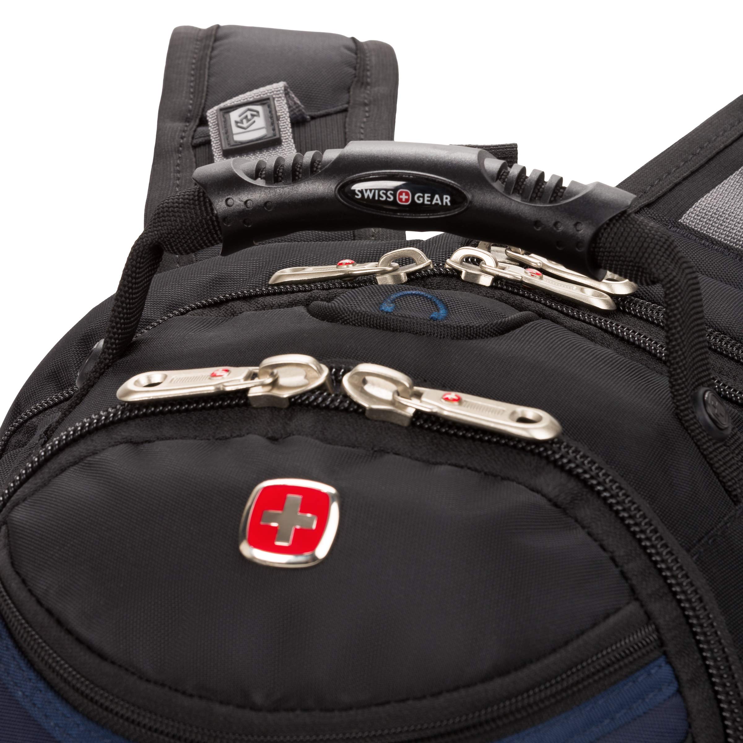SwissGear 1900 Scansmart TSA 17-Inch Laptop Backpack, Blue/Black