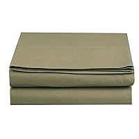 Luxury Fitted Sheet on Amazon Elegant Comfort Wrinkle-Free 1500 Premier Hotel Quality 1-Piece Fitted Sheet, California King Size, Sage
