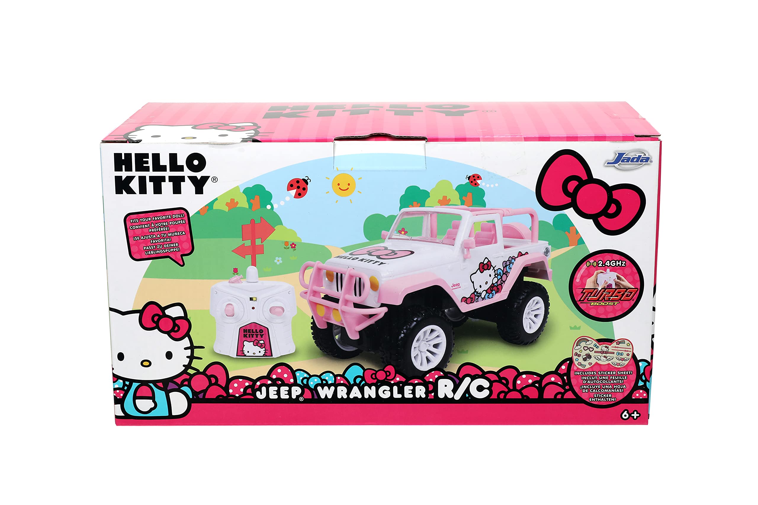 Mua Hello Kitty 1:16 Jeep Remote Control Car  Pink, Toys for Kids and  Adults trên Amazon Mỹ chính hãng 2023 | Giaonhan247