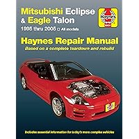 Mitsubishi Eclipse (95-05) & Eagle Talon (95-98) Haynes Repair Manual Mitsubishi Eclipse (95-05) & Eagle Talon (95-98) Haynes Repair Manual Paperback