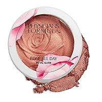 Physicians Formula Rosé All Day Highlighter Blush Face Powder, Blush Petal Glow, Shimmering Rose, Dermatologist Tested, Clinicially Tested