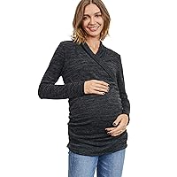 Women's Long Sleeve Maternity Sweater Top