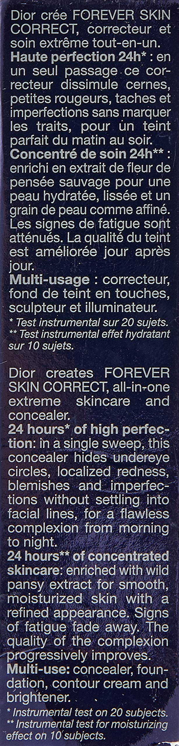 Christian Dior Unisex's Does not Apply Dior DIORSKIN Forever Skin Correct Base 4N Neutral 11ML, Black, One Size