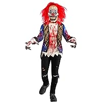 Rubies Boy's Forum Creepy Clown Costume Shirt and MaskChild's Costume