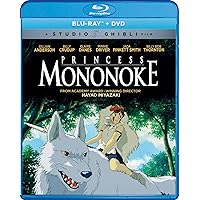 Princess Mononoke (Bluray/DVD Combo) [Blu-ray] Princess Mononoke (Bluray/DVD Combo) [Blu-ray] Blu-ray DVD