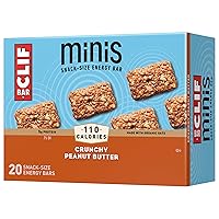 Energy Bars Variety Pack (16 Count) + Crunchy Peanut Butter Minis (20 Pack)