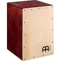 Meinl Percussion Jam Cajon Box Drum with Snare and Bass Tone for Acoustic Music — Made in Europe — Baltic Birch Wood, Play with Your Hands, 2-Year Warranty (JC50WRNT)