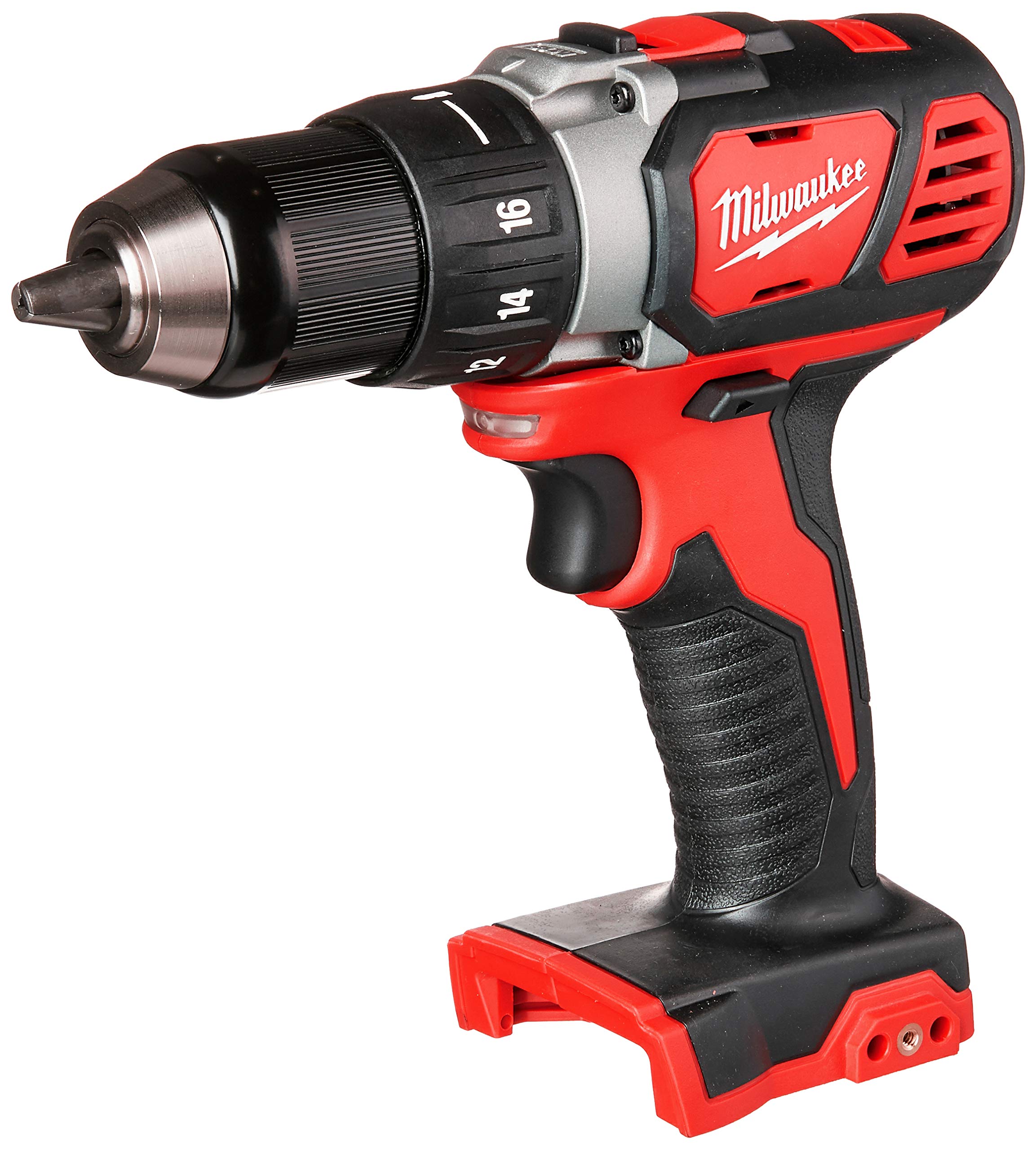 Milwaukee 2606-22CT M18 Cordless Drill/Driver Kit, 18 V, Red