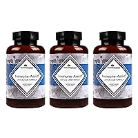 Aloha Medicinals Immune Assist Critical Care Formula, Organic Mushroom Supplement, Immune Support Supplement with 7 Mushroom Extracts, Pack of 3, 90 Capsules Each