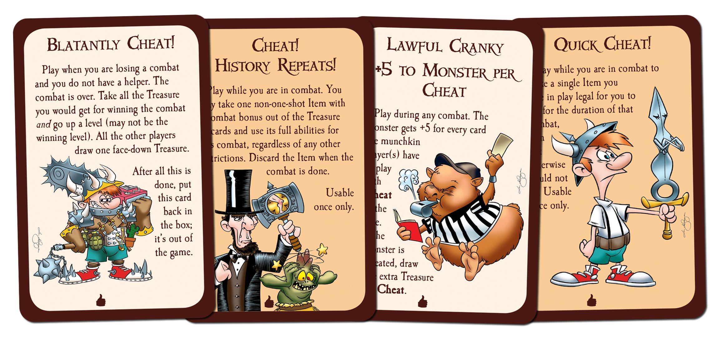 Steve Jackson Games Munchkin Cheats Card Game (Mini-Expansion) | 30 Cards | Card Game for Adults, Kids, & Family | Fantasy Adventure Roleplaying Game | Ages 10+ | 3-6 Players | Avg Play Time 120 Min