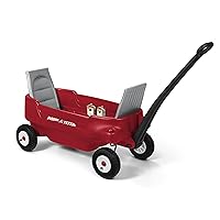 All-Terrain Pathfinder Wagon For Kids and Storage, Red Wagon