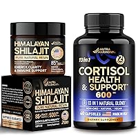 Cortisol Support Complex & Himalayan Shilajit Resin