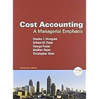 Cost Accounting + MyAccountingLab Student Access Code