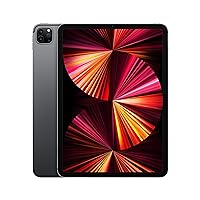 2021 Apple iPad Pro (11-inch, Wi-Fi + Cellular, 1TB) - Space Gray (Renewed)