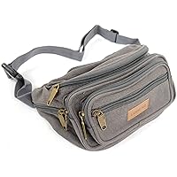 Womens/Mens Canvas Travel/Fanny Pack/Waist Bag