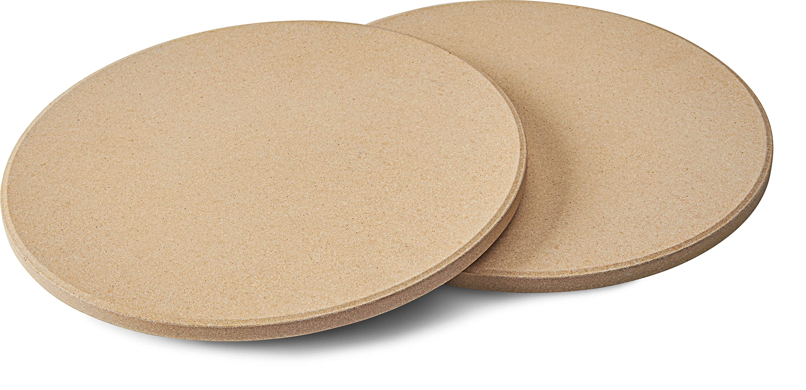 Napoleon Personal Sized Pizza Baking Stone Set - BBQ Grill Accessories, Two 10-inch Personal Pizza Baking Stones, Stone Oven Pizza, Pizzaria Results, Easy To Use, Use In BBQ Grill or Oven