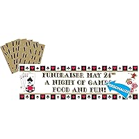 Roll The Dice Personalized Giant Banner Sign - 65