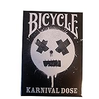 Karnival Black Dose Deck of Bicycle Playing Cards