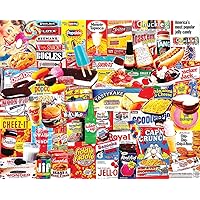White Mountain Puzzles Things I Ate As A Kid Collage Puzzle - 1000 Piece Jigsaw Puzzle