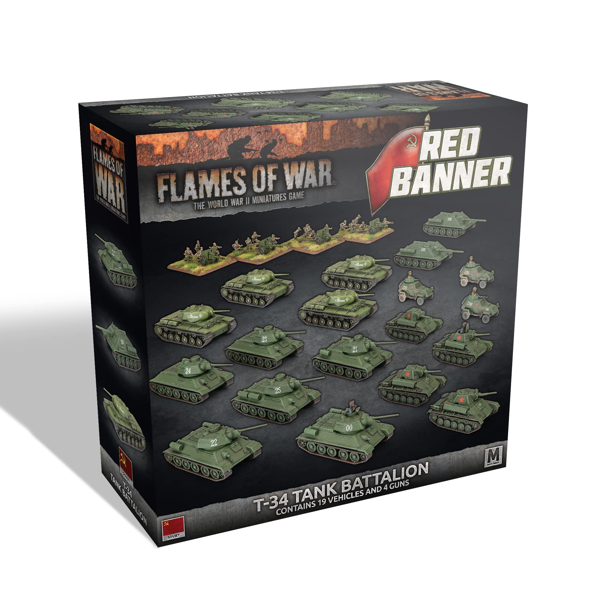 Flames of War: Red Banner T-34 Tank Company