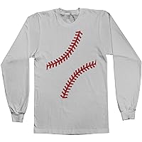 Threadrock Men's Baseball Seams Long Sleeve T-Shirt