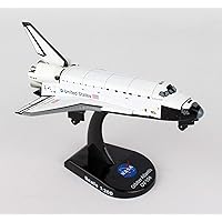 Daron Worldwide Trading PS5823-1 Stamp Orbiter Atlantis Space Shuttle, White