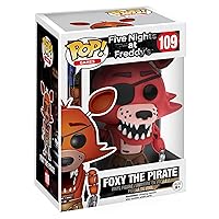 Funko Five Nights at Freddy's - Foxy The Pirate Toy Figure Multi-Colored, 3.75 inches