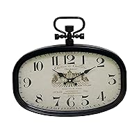 Metal Pocket watch Style Wall Clock, 18