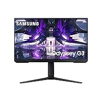 SAMSUNG Odyssey G3 FHD Gaming Monitor, 144hz, HDMI, Vertical Monitor, AMD FreeSync Premium, G30A (LS24AG302NNXZA), 24-Inch (Renewed)
