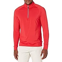 Cutter & Buck Adapt Eco Knit Stretch Recycled Mens Long Sleeve Quarter Zip Pullover