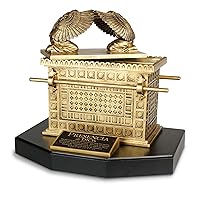 Lighthouse Christian Products Presencia de Dios (Ark of The Covenant) Antique Gold Tone 14 x 12 Resin Sculpture