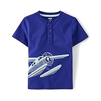 Boys' and Toddler Short Sleeve Henley T-Shirt