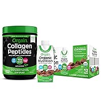 Orgain Hydrolyzed Collagen Powder Organic Nutritional Protein Shake (Packaging May Vary)