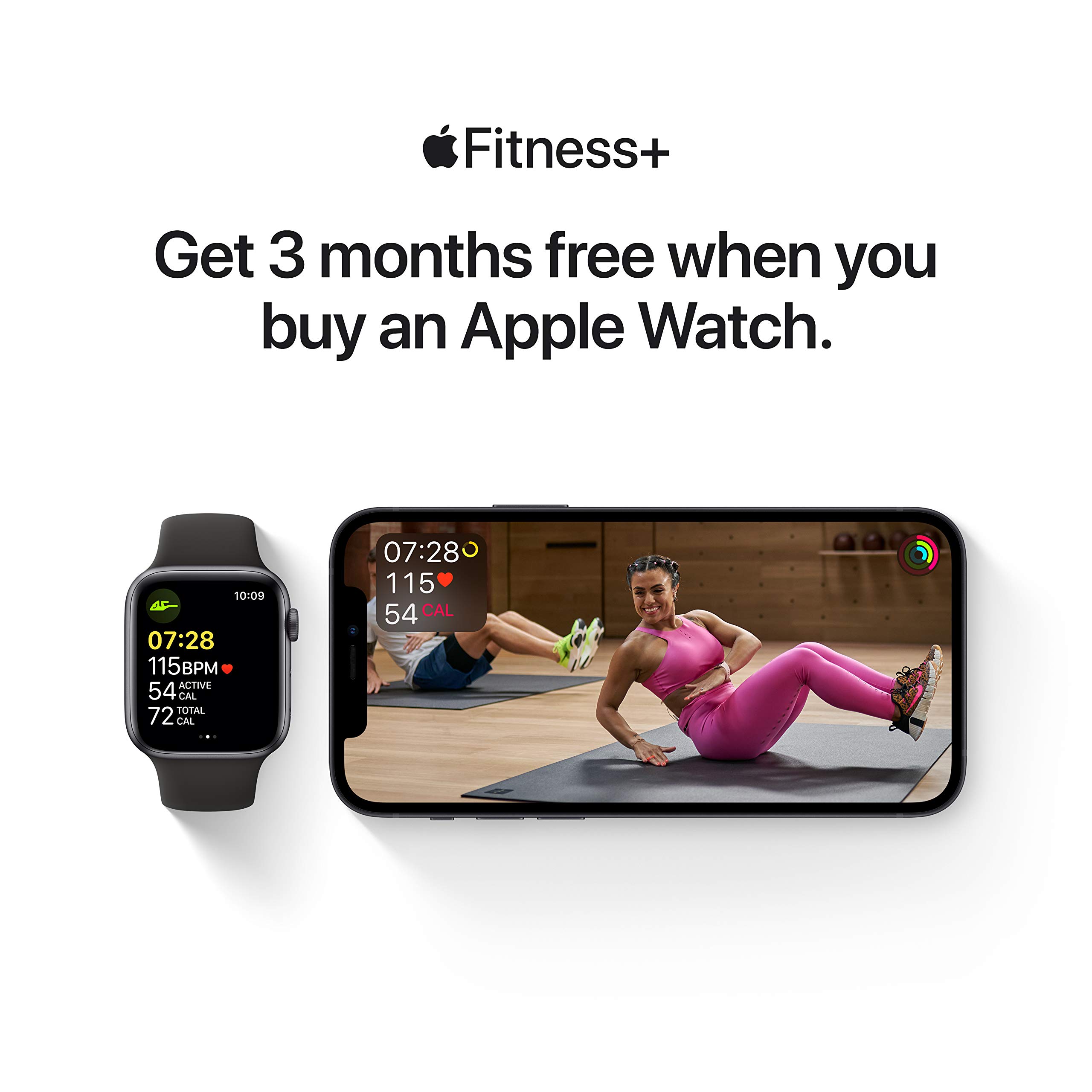 Apple Watch Series 3 [GPS 38mm] Smart Watch w/Space Gray Aluminum Case & Black Sport Band. Fitness & Activity Tracker, Heart Rate Monitor, Retina Display, Water Resistant